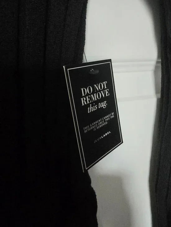NWT JLUXLABEL Black Emma Knit Maxi Dress (S) - Picture 6 of 9